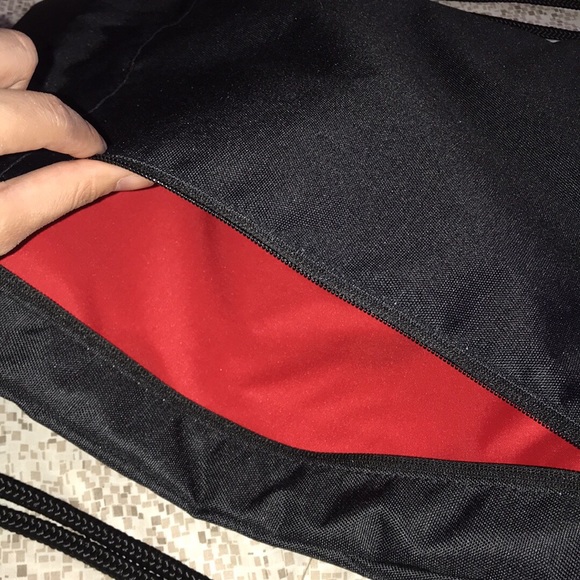 BRAND NEW NIKE DRAWSTRING BAG BLK - Picture 3 of 4